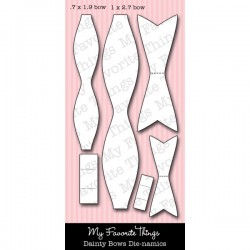 MFT Die-namics Dainty Bows die set